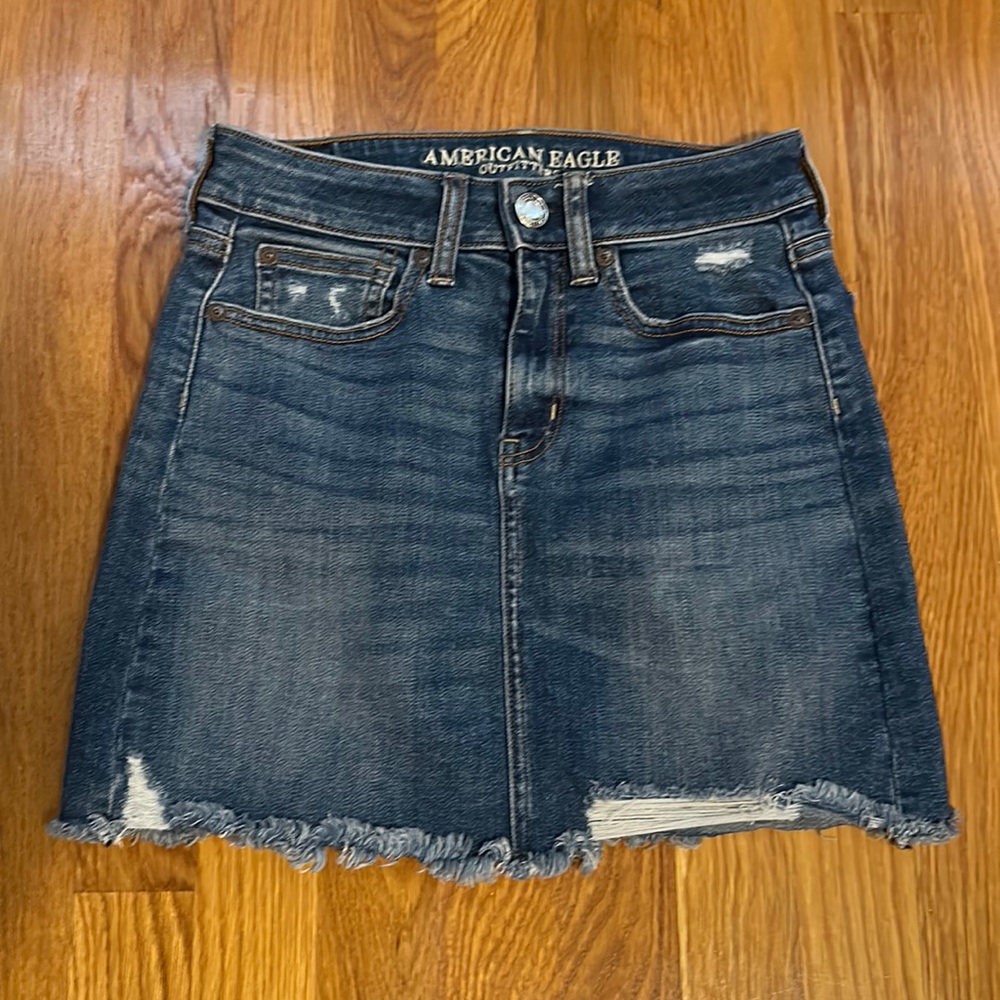 American Eagle denim mini
